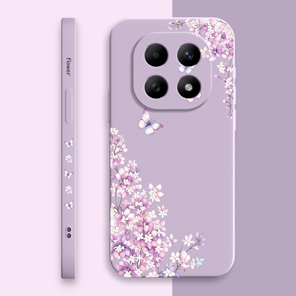 Violet Floral Phone Case For X - Xiaomi Redmi Note 14 评论和价格