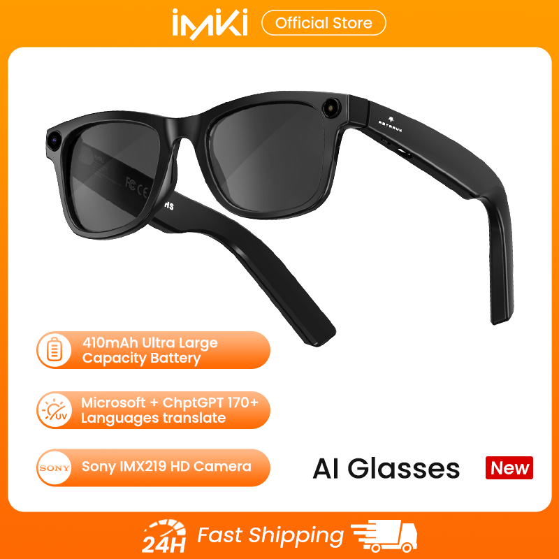 IMIKI Ai Smart Glasses 4K 800W - Smart Glasses Lens 评论和价格