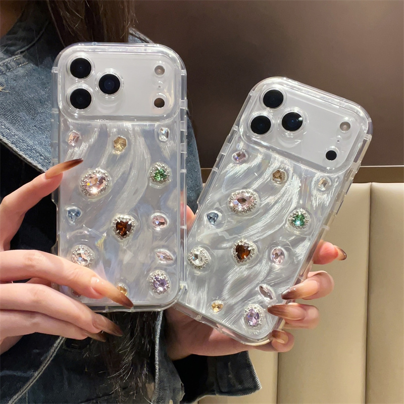 Korean Color Gemstones Resin C - Apple Iphone 15 Pro Max 评论和价格