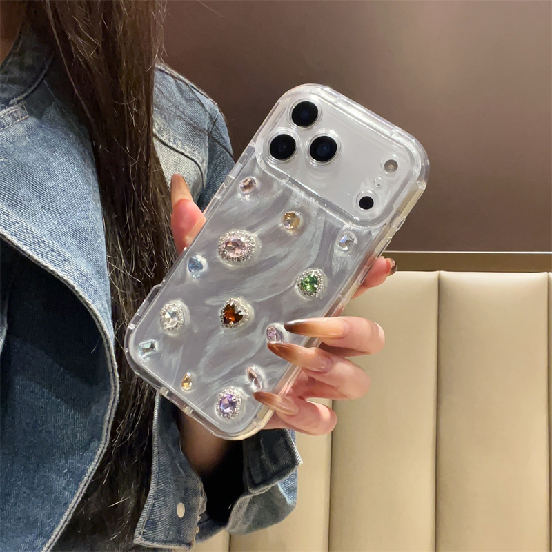 Korean Color Gemstones Resin C - Apple Iphone 15 Pro Max 评论和价格