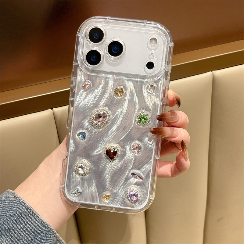 Korean Color Gemstones Resin C - Apple Iphone 15 Pro Max 评论和价格