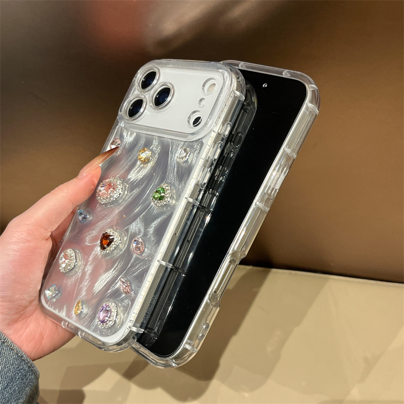 Korean Color Gemstones Resin C - Apple Iphone 15 Pro Max 评论和价格