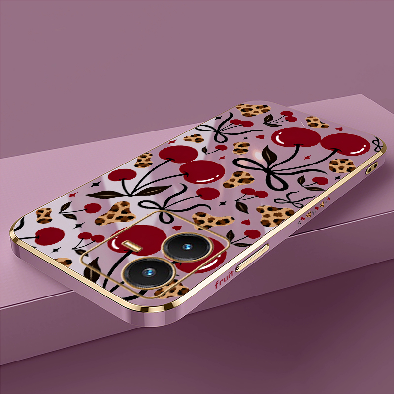 Print Cherry Case For Vivo Y28 - Vivo Y28 评论和价格
