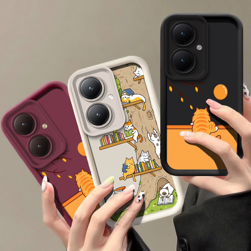 Cute Coloful Cats Phone Case F - Vivo Y28 评论和价格