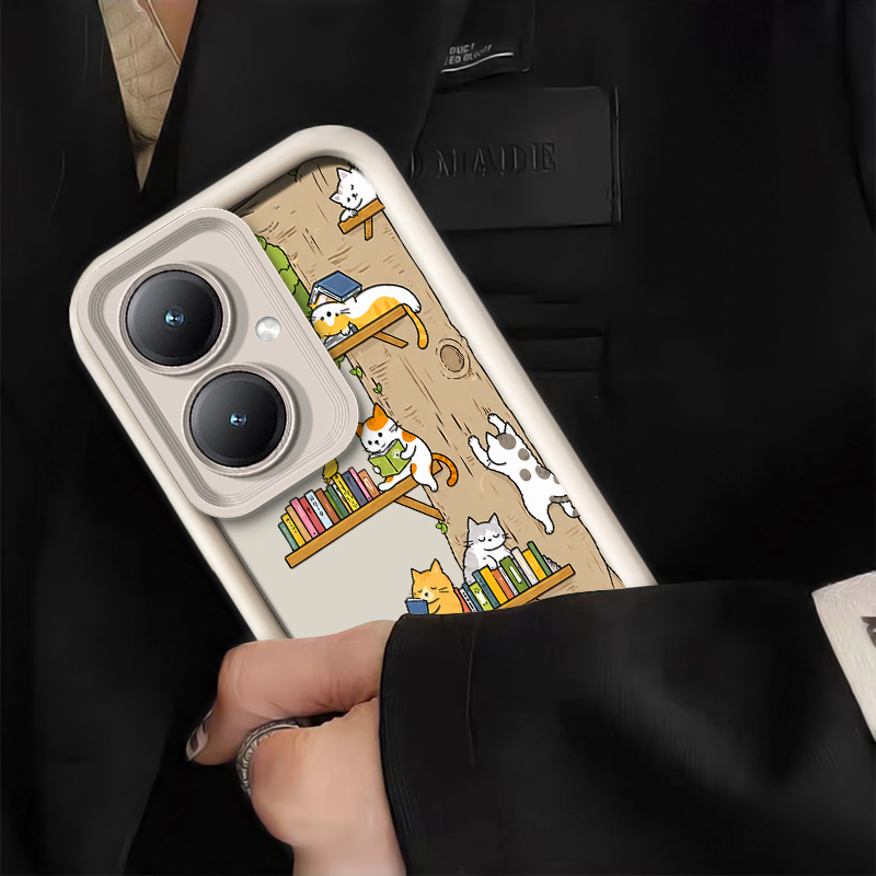 Cute Coloful Cats Phone Case F - Vivo Y28 评论和价格