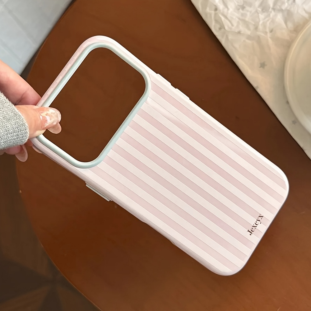 Luxury Korean Fashion Stripes  - Apple Iphone 15 Pro Max 评论和价格