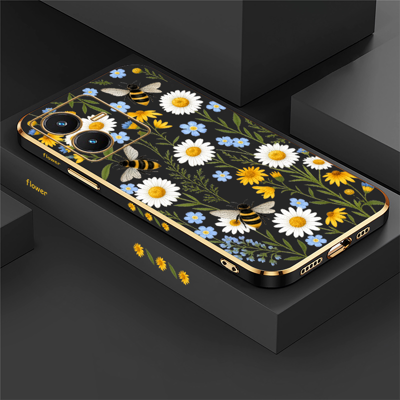 Bee Pattern Case For Vivo Y28  - Vivo Y28 评论和价格