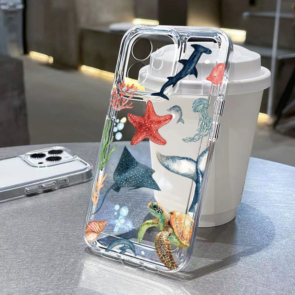 Sea Animals Case For iPhone 18 - Apple Iphone 15 Pro Max 评论和价格