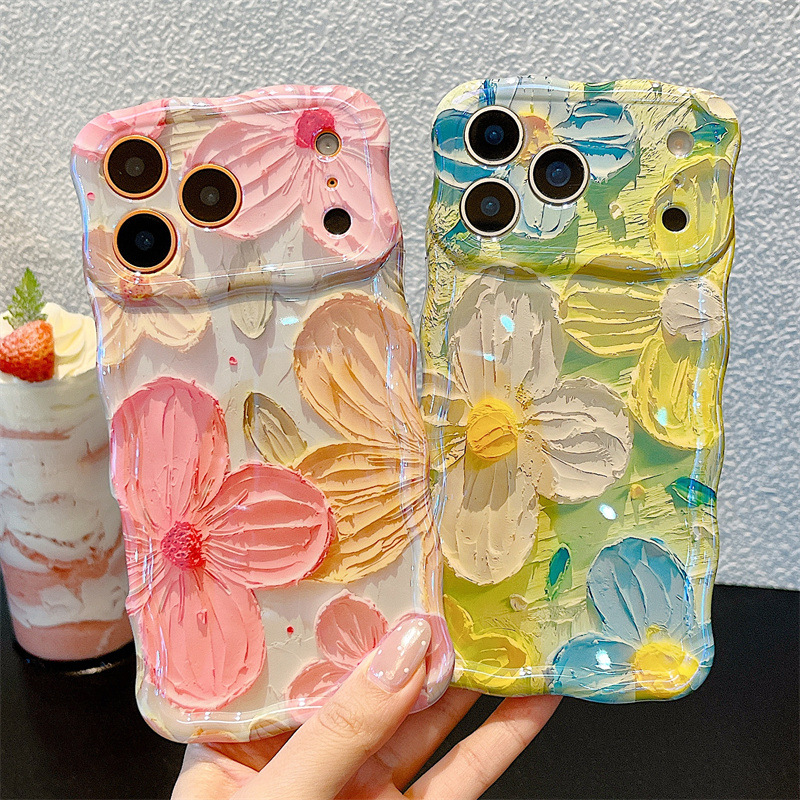 Fashion Oil Painting Flowers W - Apple Iphone 15 Pro Max 评论和价格