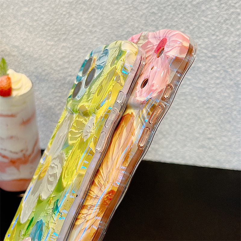 Fashion Oil Painting Flowers W - Apple Iphone 15 Pro Max 评论和价格
